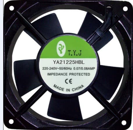 UL AC Cooling Fan_120x120x25mm_YA21225HBL_Made in China